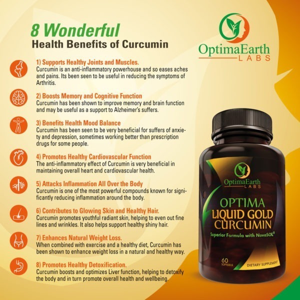 8 Wonderful Health Benefits of Curcumin